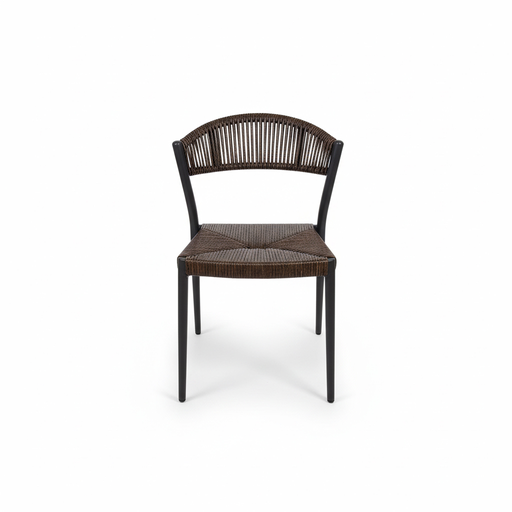 SILLA COMEDOR PRAGUE SIN BRAZOS CAFE OSCURO J5AAC5681D01RAT