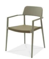 [BL7438] SILLA COMEDOR SORRISSO TAUPE SLING J5AAC5376N04TEX