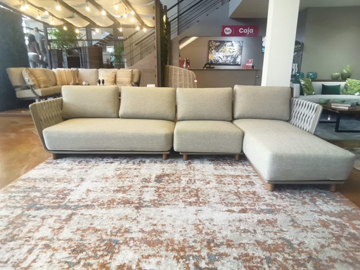 SOFA EN L MARRAKECH GRIS  J5AC5879A86-07-88ROP
