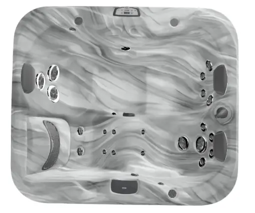 SPA JAC315 CON TAPA CABINET SMOKED EBONY SHELL MORNING MIST 2026